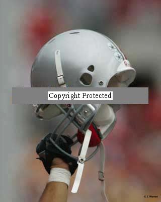 Ohio State Buckeyes Football Helmet Logo Photo Print Poster