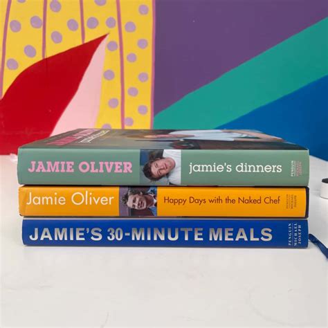 3 x Jamie Oliver Cookbooks(s)