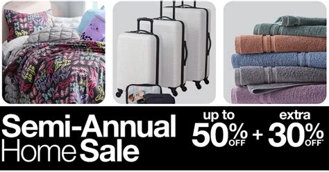 Jcpenney Semi Annual Home Sale Up To 50 Off Extra 30 Off W