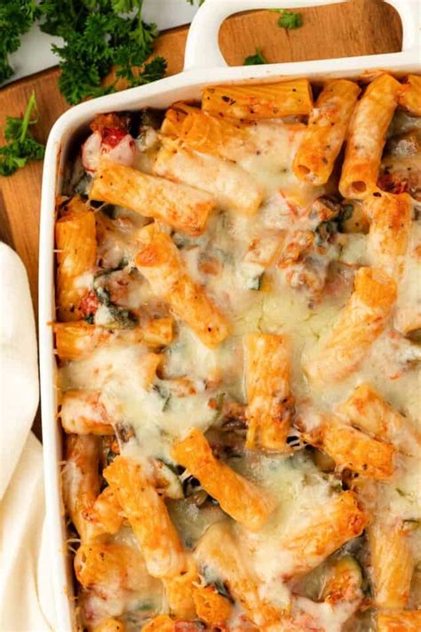 Veggie Lovers Rigatoni Recipe Build Your Bite