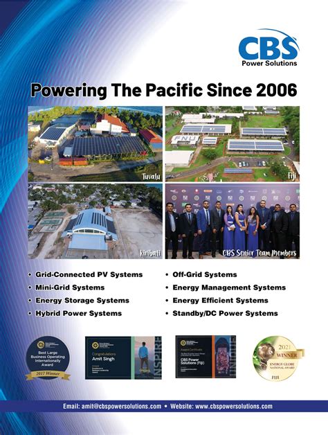 CBS Power Solutions Fiji Islands Business