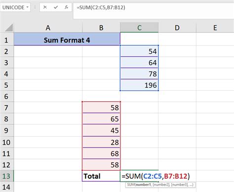 Mastering The Sum Function In Microsoft Excel A Comprehensive Guide