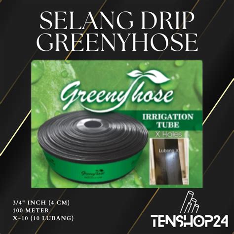 Jual Selang Air Drip Irigasi Berlubang X Greenyhose Cm