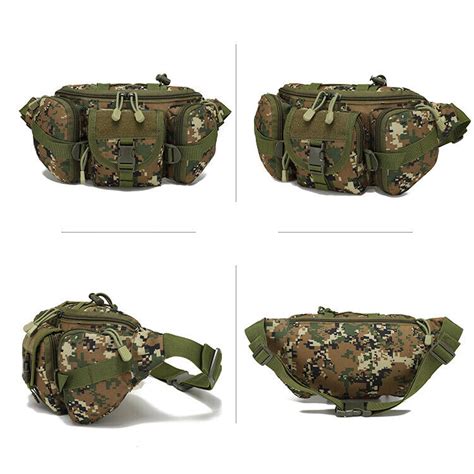 Borsa Marsupio Da Uomo Tattico Sportivo Militare A Molle Grande