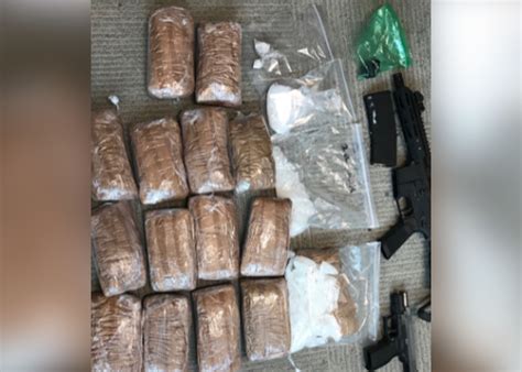 Man Arrested After Police Discover 15 Pounds Of Meth 2 Guns While