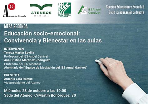 Educación Socio Emocional Convivencia Y Bienestar En Las Aulas Proyecto De Innovación Ies