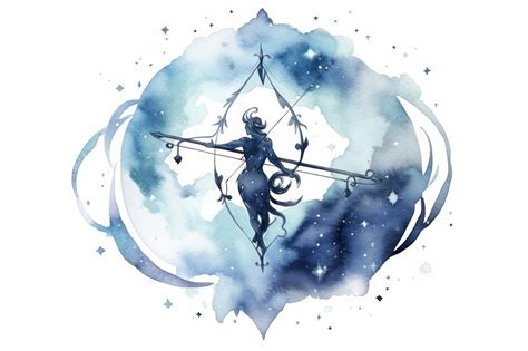 Watercolor Sagittarius Zodiac Images Free Photos PNG Stickers