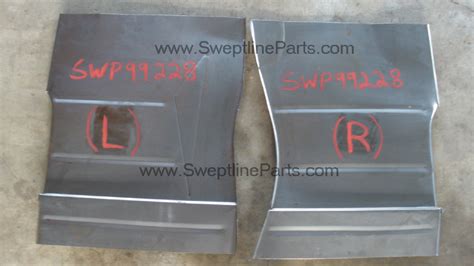 Sweptline Parts Dodge Truck Sheet Metal Floor Pans Rocker Panels Door Skins Fenders 1961 1962