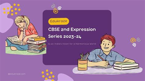 Cbse Nd Expression Series On Theme Of G India S Vision For