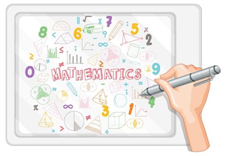 Doodle F Rmula Matem Tica Con Fuente Matem Tica Vector Premium