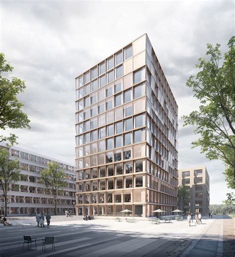 Ubm Entwickelt Mit Dem Timber Peak Das Erste Holz Hybrid Hochhaus In