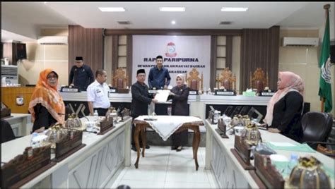 Akhir Tahun 2023 DPRD Kota Makassar Sahkan 4 Ranperda Sekaligus