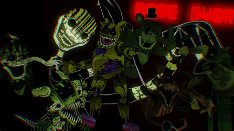 fnaf  retro render  csmo art  deviantart