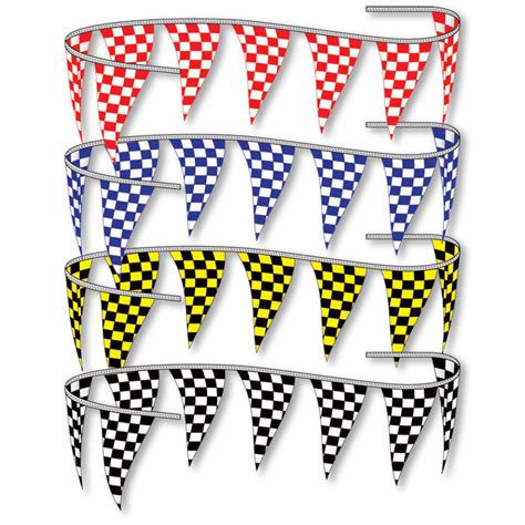 Triangle Race Flag Pennant Car Lot Streamers Auto Dealer Supplies