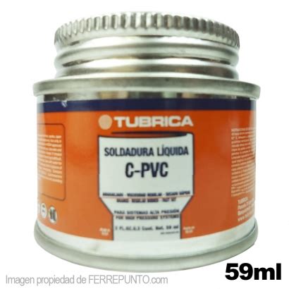 Pega CPVC Alta Presion Naranja Tubrica De 59ml En FerrePunto