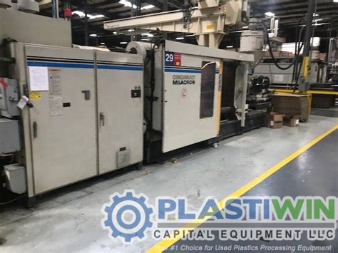 Used Ton Cincinnati Milacron Vl Injection Molding Machine