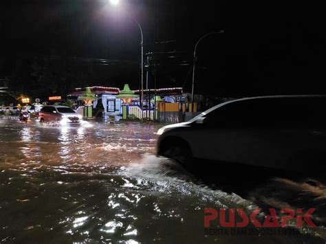 Drainase Buruk Jalanan Depan Kantor Dputr Pemalang Banjir