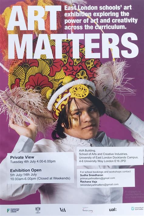 Year 12 art students work exhibited in University of East London 5th