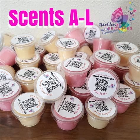 Mini Wax Melts Scent A L Wax Melts Samples Wax Melts Wax Bars