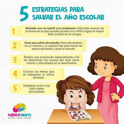 5 ESTRATEGIAS PARA SALVAR EL AÑO ESCOLAR DE TU HIJO