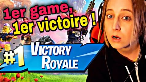 1 Game 1 Victoire Fortnite Battle Royale Youtube