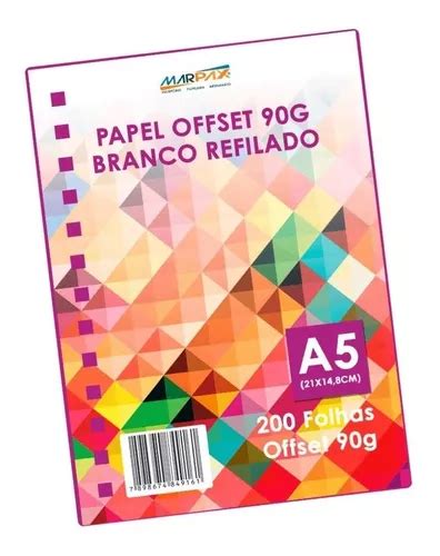 Papel Offset Blanco Plano Marpax A G Hojas Mercadolibre