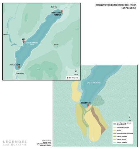 Lac De Paladru Is A Lake Of Glacial Origin It Is Maps On The Web