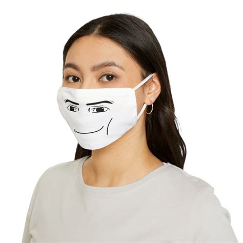 Roblox Man Face Mask Roblox Merch Gamer Ts Gen Z Etsy