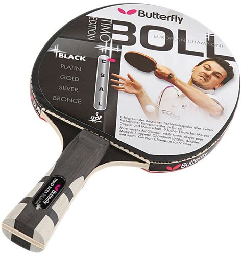 Ракетка для настольного тенниса Butterfly Timo Boll Black купить в