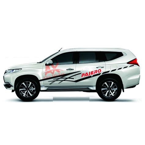 Jual Stiker Sticker Mobil Mitsubishi Pajero Fortuner Rush X Trail