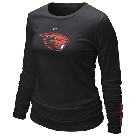 Nike Oregon State Beavers Women's Classic Logo Long Sleeve T-Shirt ...