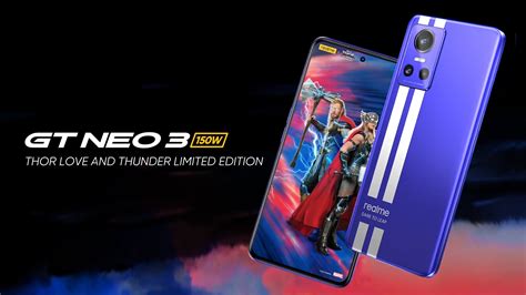 Realme GT Neo 3 150W Thor Love And Thunder Limited Edition Officially