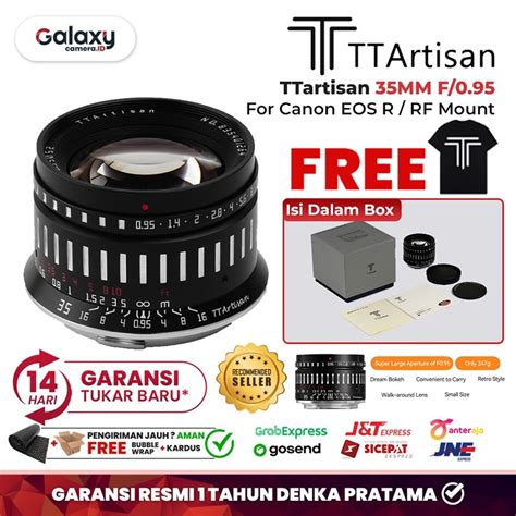 Jual Lensa Ttartisan Mm F F For Canon Eos R Rf Mount Resmi