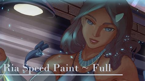 Ria Speed Paint Full Process YouTube