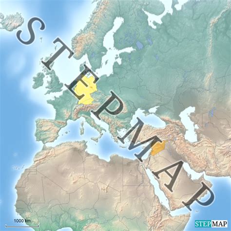 Stepmap Syrien Landkarte F R Deutschland