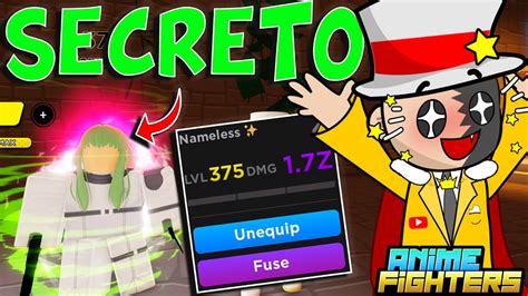 NUEVO SECRETO SHINY LVL MAX 375 EN ANIME FIGHTERS SIMULATOR ROBLOX