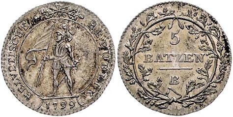 NumisBids Emporium Hamburg Auction 80 Lot 1424 SCHWEIZ Helvetische