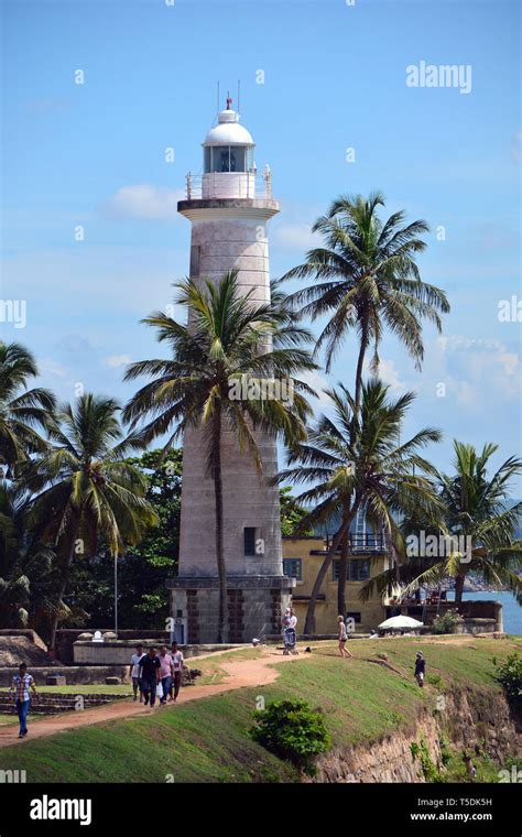 Lighthouse In Galle Fortress Sri Lanka Er D Gall Ban Stock Photo Alamy