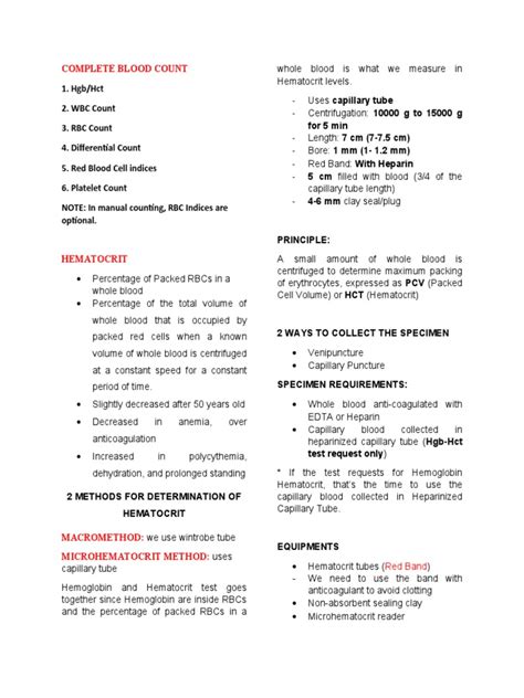 how to calculate hemoglobin from hematocrit