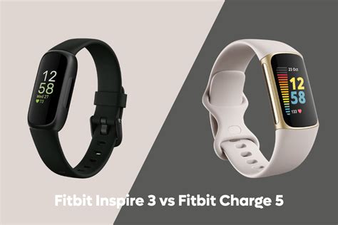 Fitbit Inspire 3 vs Fitbit Charge 5 – Synced