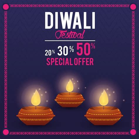 Premium Vector Diwali Festival Indian Offer Banner Design