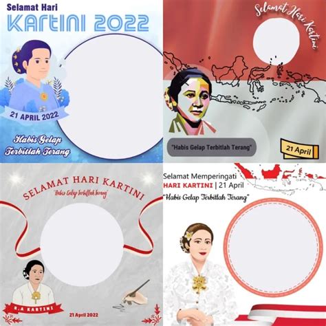 Template Gambar Ucapan Selamat Hari Kartini 2022 Tersedia Kumpulan