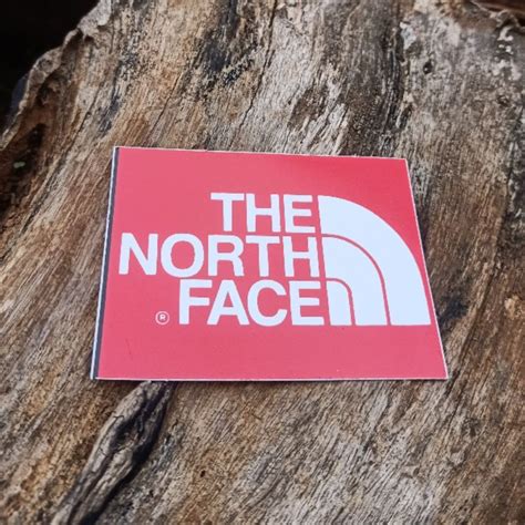 Jual Sticker The North Face Stiker TNF Outdoor Gear Perlengkapan MAPALA