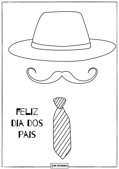 Desenhos Dia Dos Pais Para Colorir S Escola