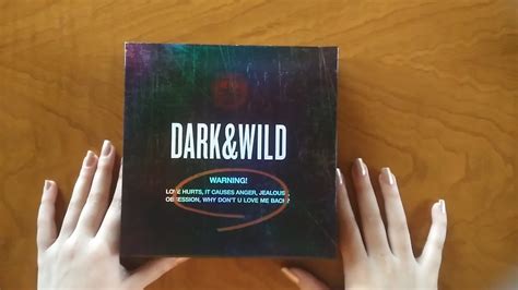 Bts Dark Wild St Full Album Unboxing Mel Youtube