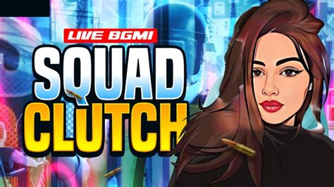 Bgmi Live Tamil Girl Gamer Nila Plays Bgmi Only Squad Clutch