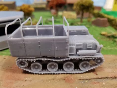 Wwii Japanese Armoured Carrier Ho Ki Resin Model Kit Rare