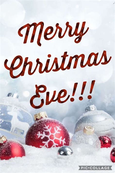 Merry Christmas Eve Greeting Card