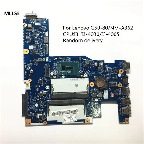 Mllse Original G Motherboard For Lenovo Laptop Nm A Mainboard