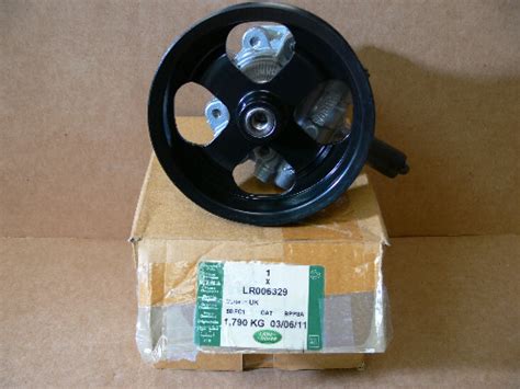 GENUINE LAND ROVER POWER STEERING PUMP LR3 RANGE ROVER SPORT 05 09 OEM